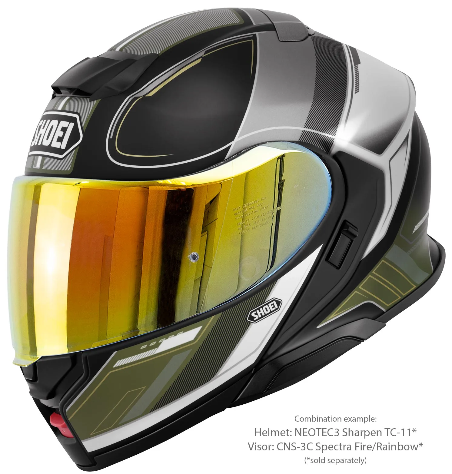 Визьор SHOEI CNS-3C Spectra Fire Orange