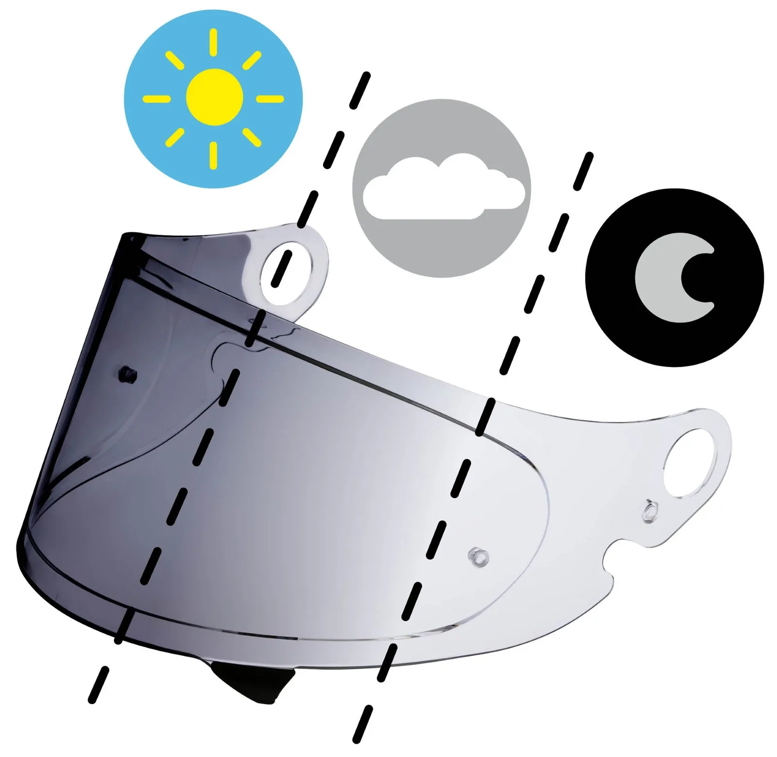 Визьор SHOEI CPB-1V Photochromic FI-TEC