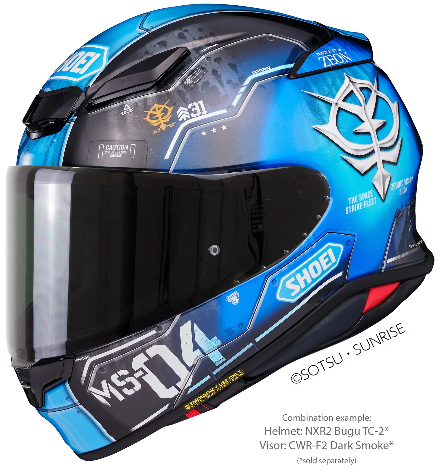 Визьор SHOEI CWR-F2PN Dark Smoke