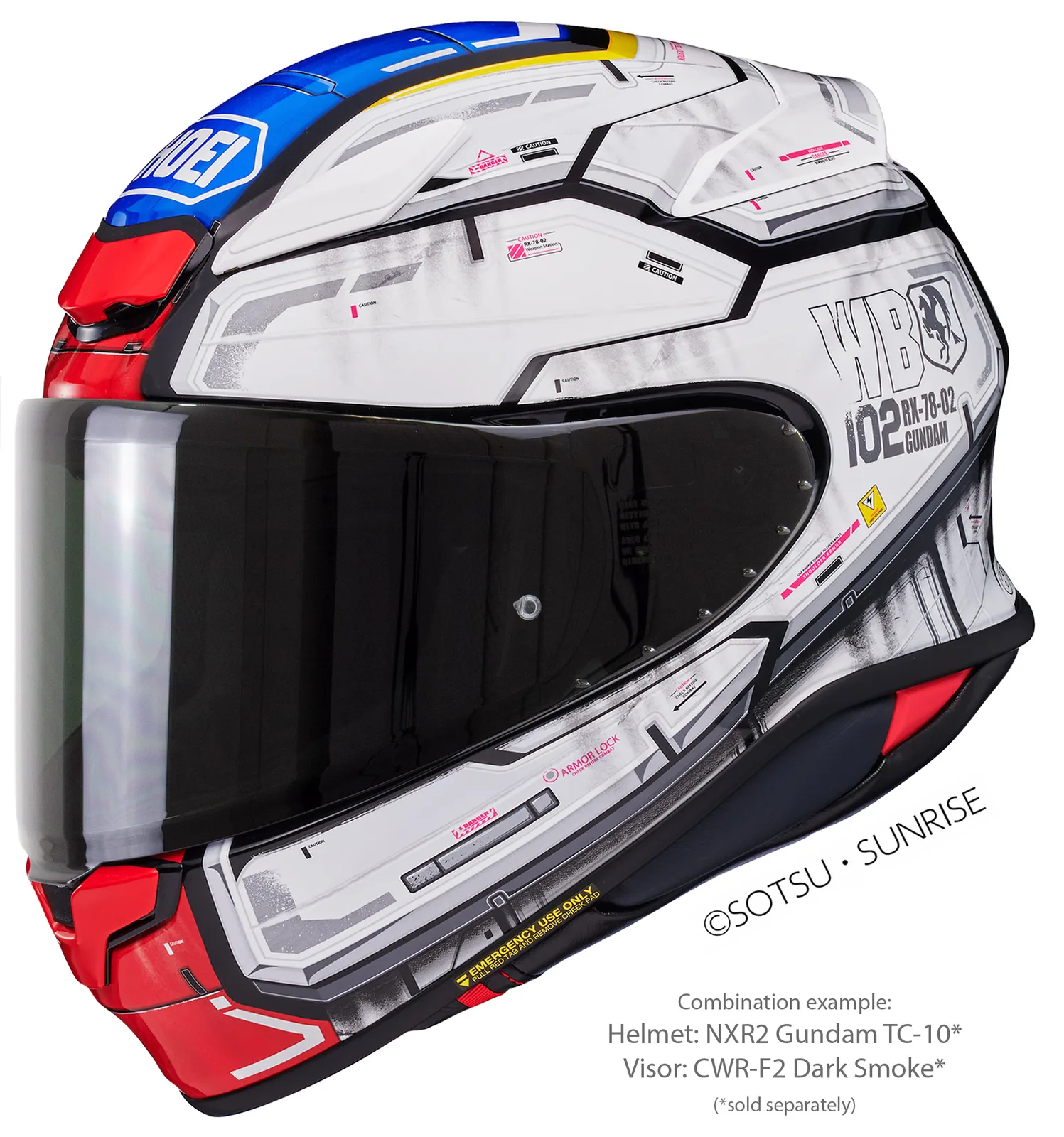 Визьор SHOEI CWR-F2PN Dark Smoke