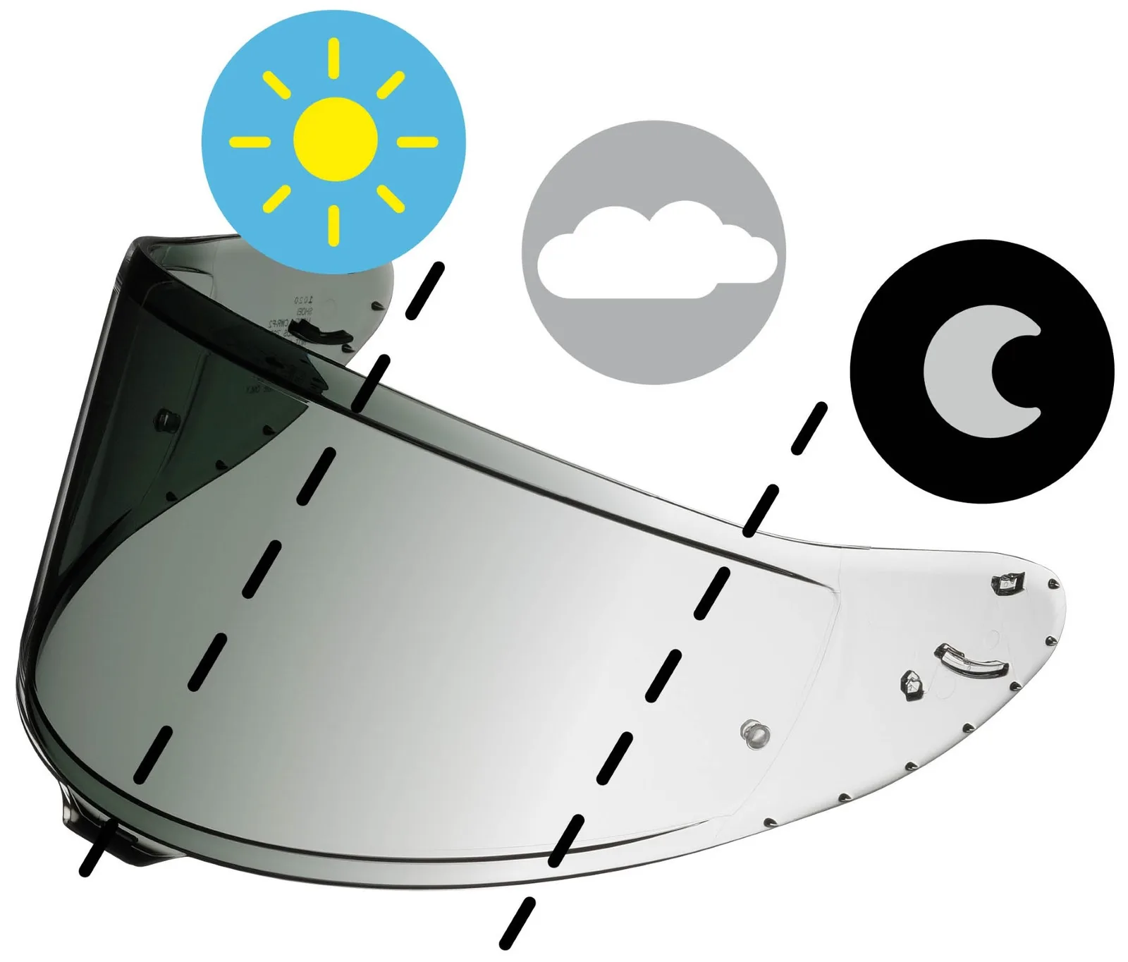 Визьор SHOEI CWR-F2PN Photochromic