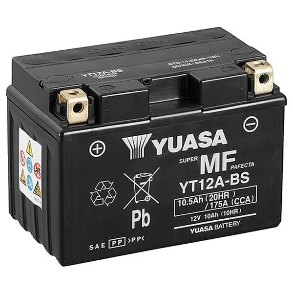 AGM акумулатор Yuasa YT12A-BS 12V / 10.5Ah