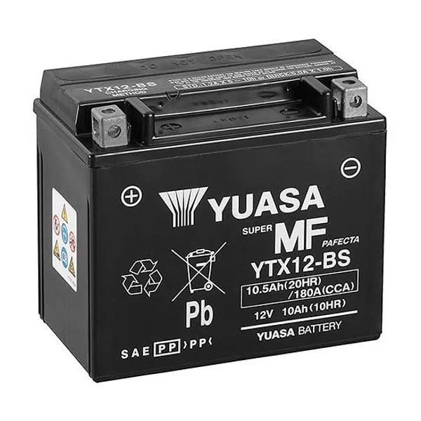 AGM акумулатор Yuasa YTX12-BS 12V / 10.5Ah