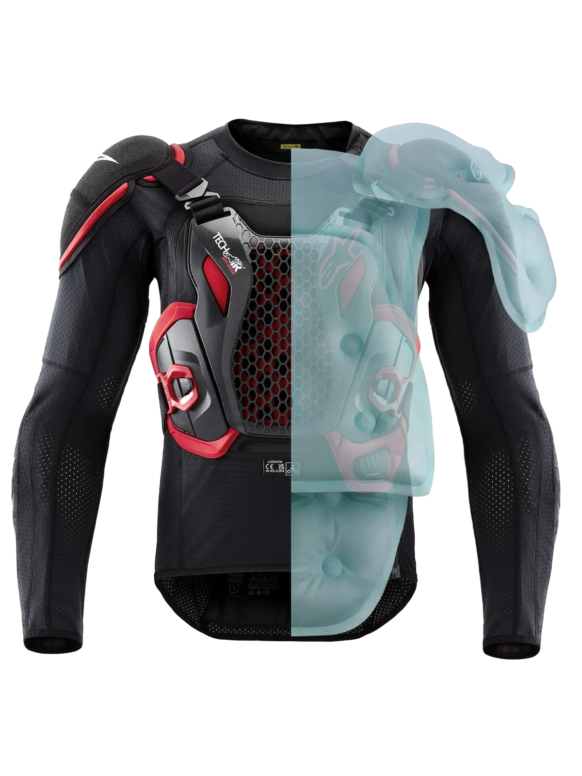 Airbag жилетка Alpinestars Tech-Air Off-Road Black Red