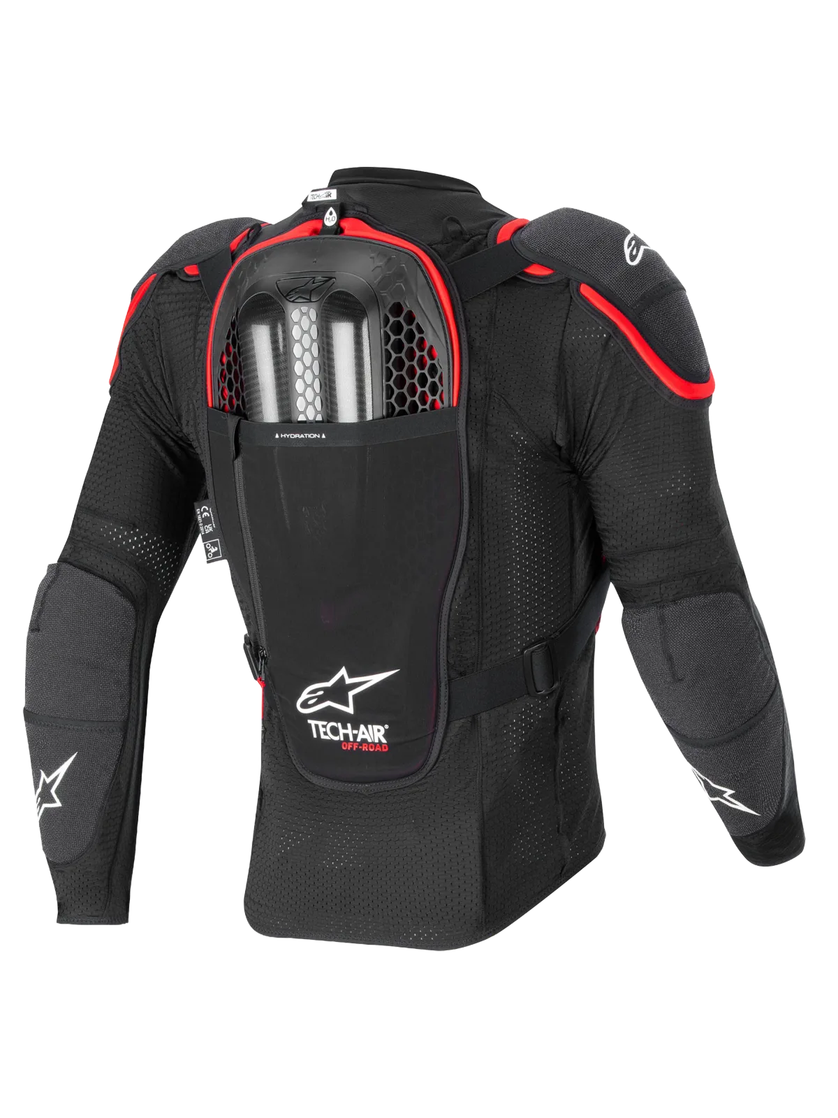 Airbag жилетка Alpinestars Tech-Air Off-Road Black Red