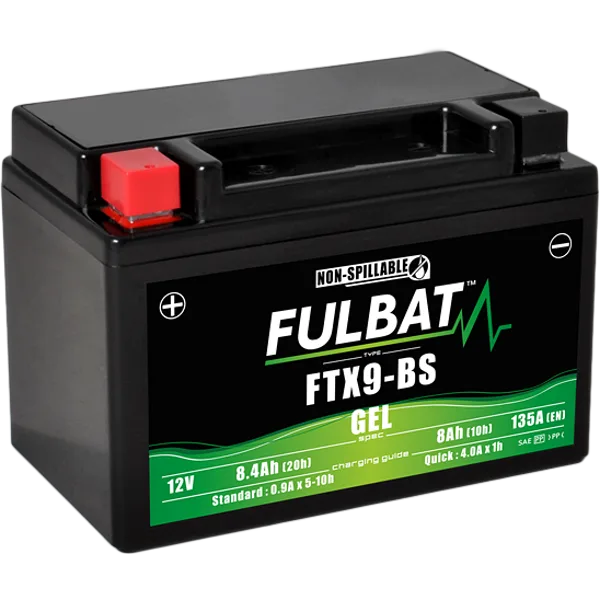 Акумулатор Fulbat FTX9-BS GEL 12V/8.4Ah