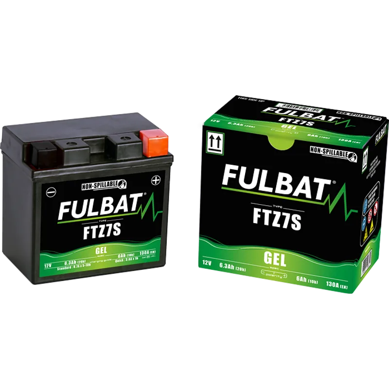 Акумулатор Fulbat FTZ7S GEL 12V/6.3Ah