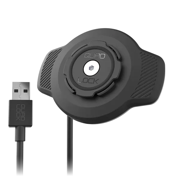 Безжично зарядно за мотор Quad Lock Weatherproof Wireless Charging Head USB