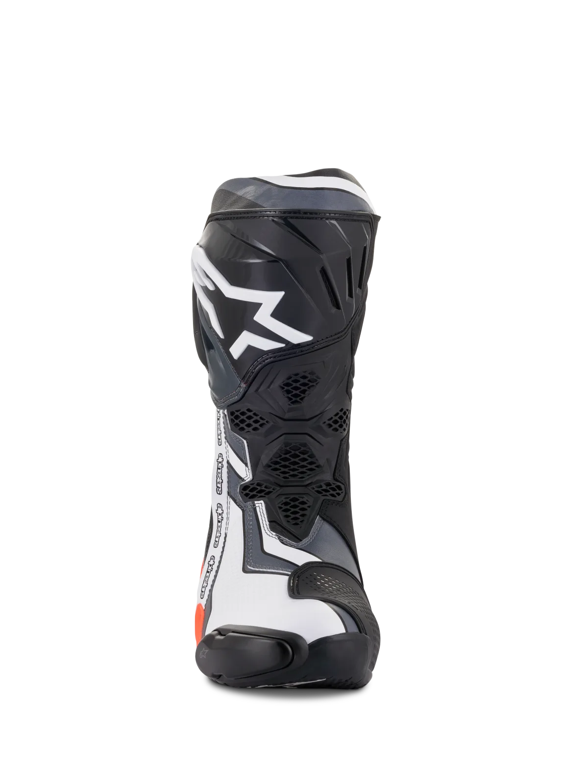 Ботуши Alpinestars Supertech R Black Red Fluo White Gray