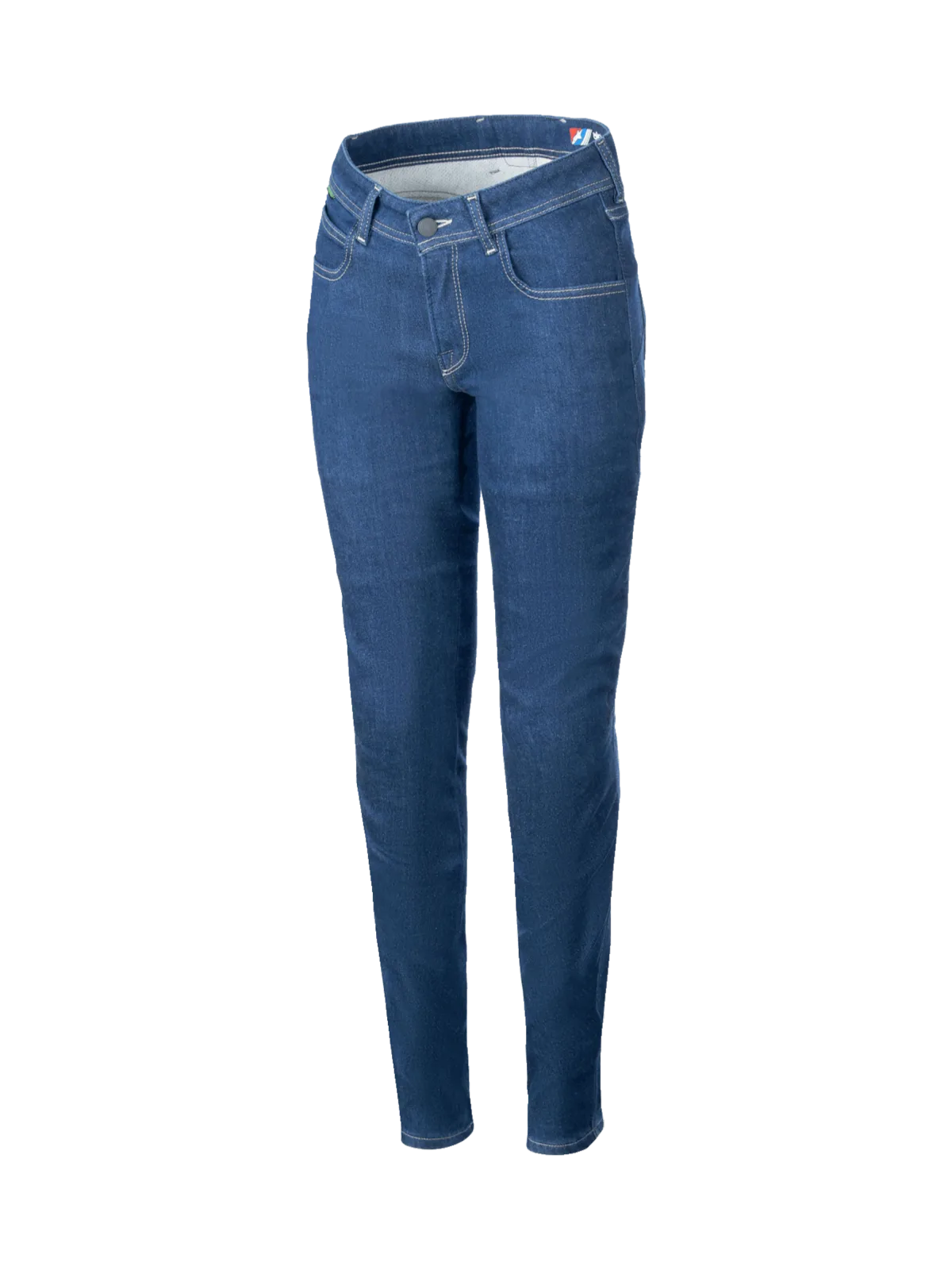 Дамски мото дънки Alpinestars Daisy V3 Rinse Blue