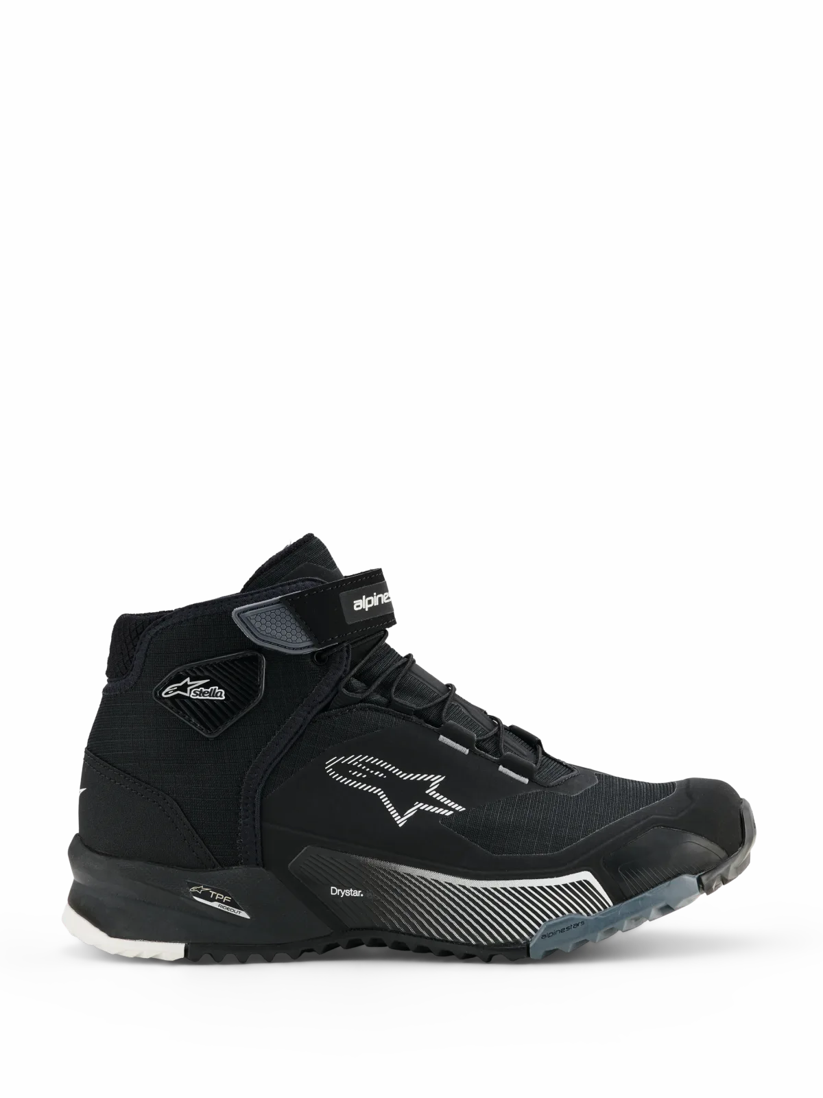 Дамски мото обувки Alpinestars CR-X Drystar Black Dark Gray White