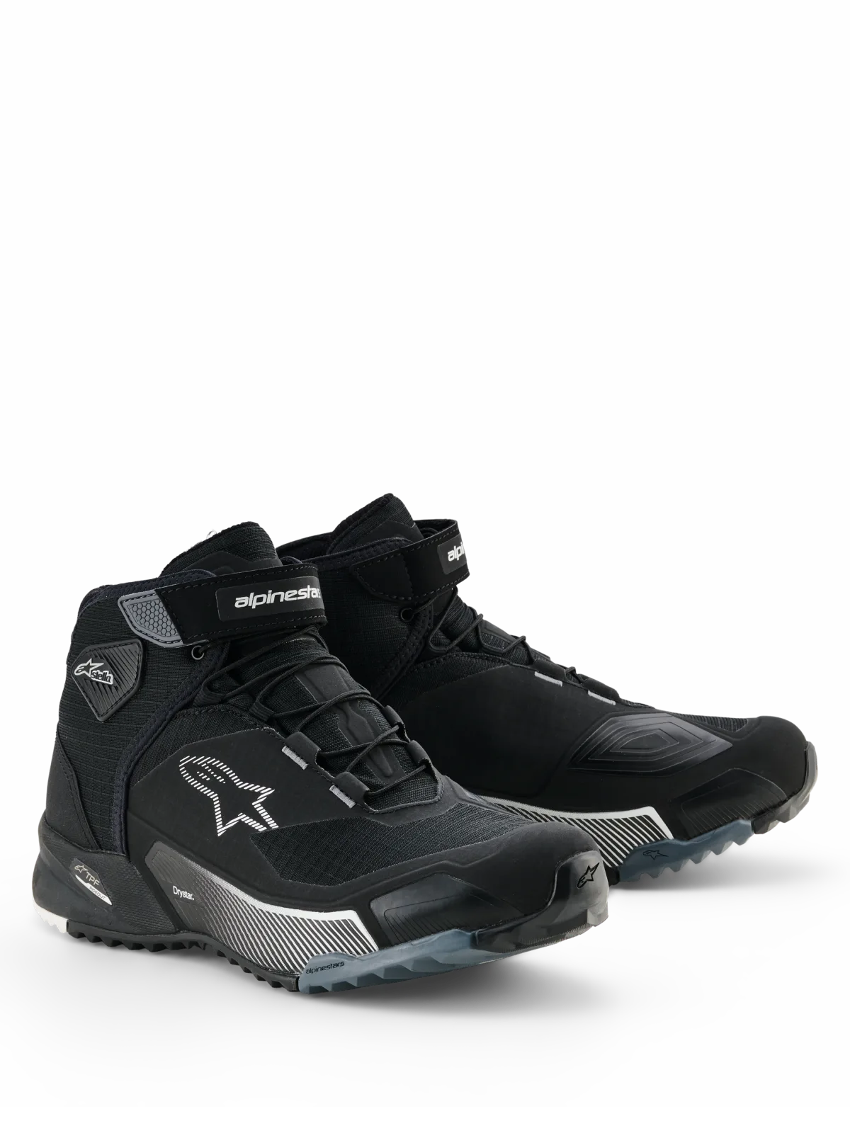 Дамски мото обувки Alpinestars CR-X Drystar Black Dark Gray White
