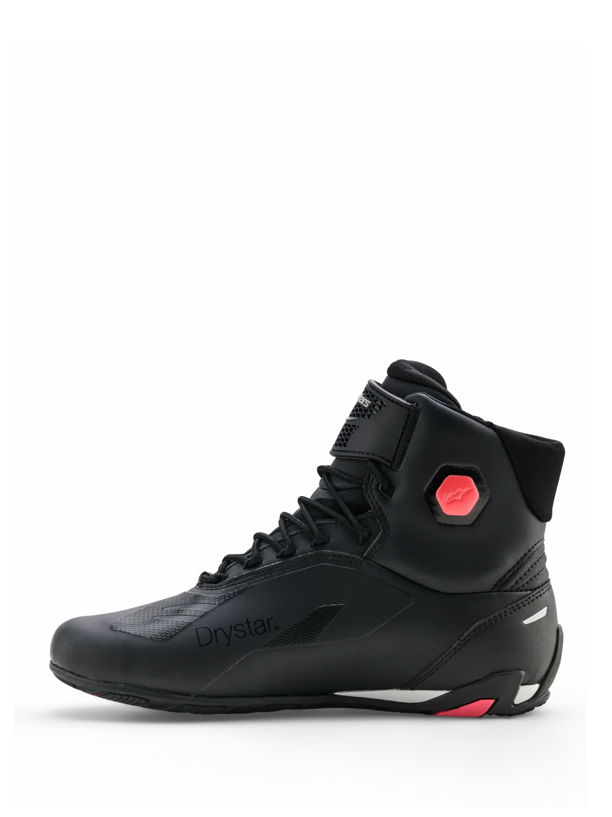 Дамски мото обувки Alpinestars Stella Faster-4 Drystar Black Gray Coral Fluo