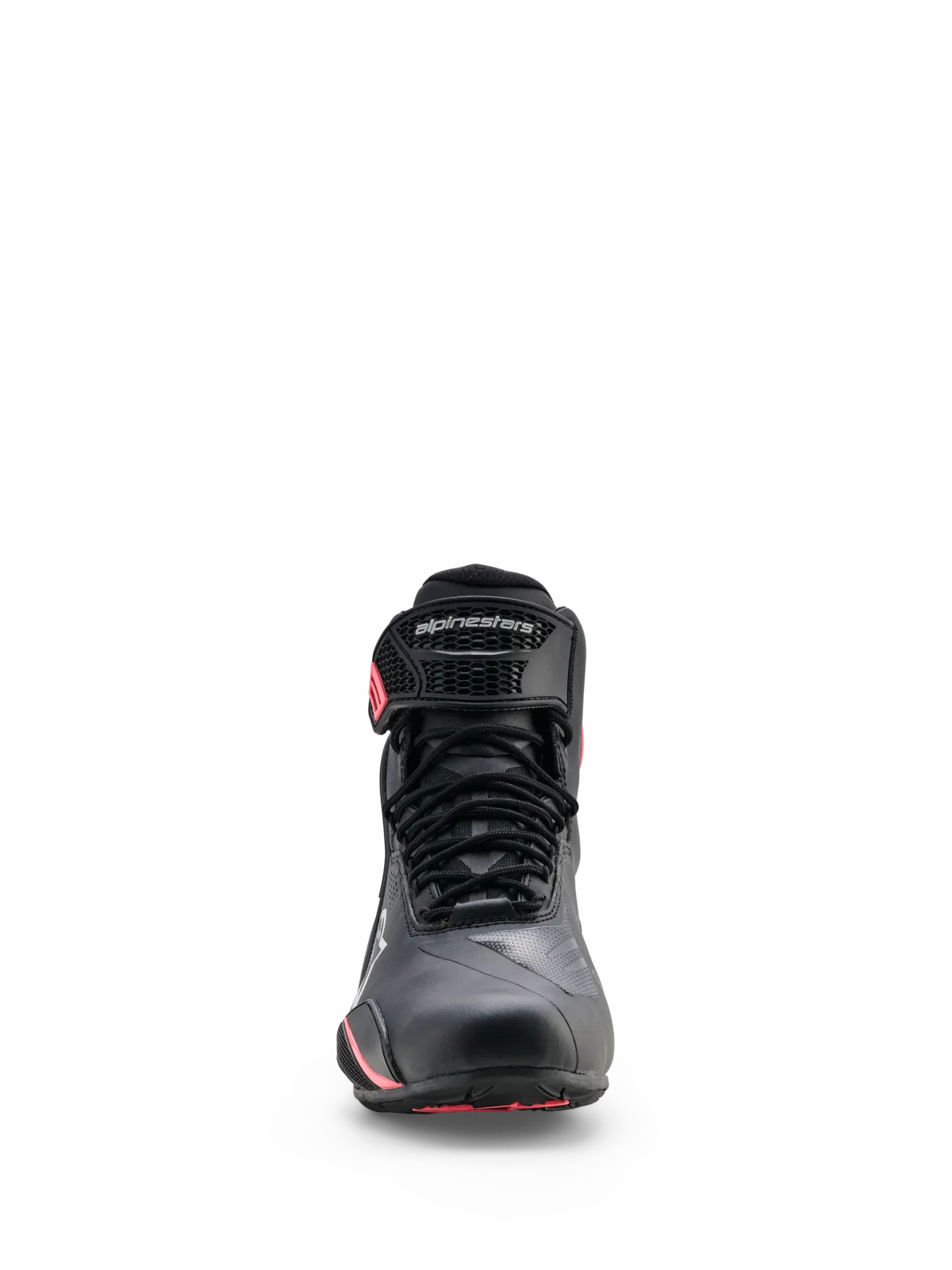 Дамски мото обувки Alpinestars Stella Faster-4 Drystar Black Gray Coral Fluo