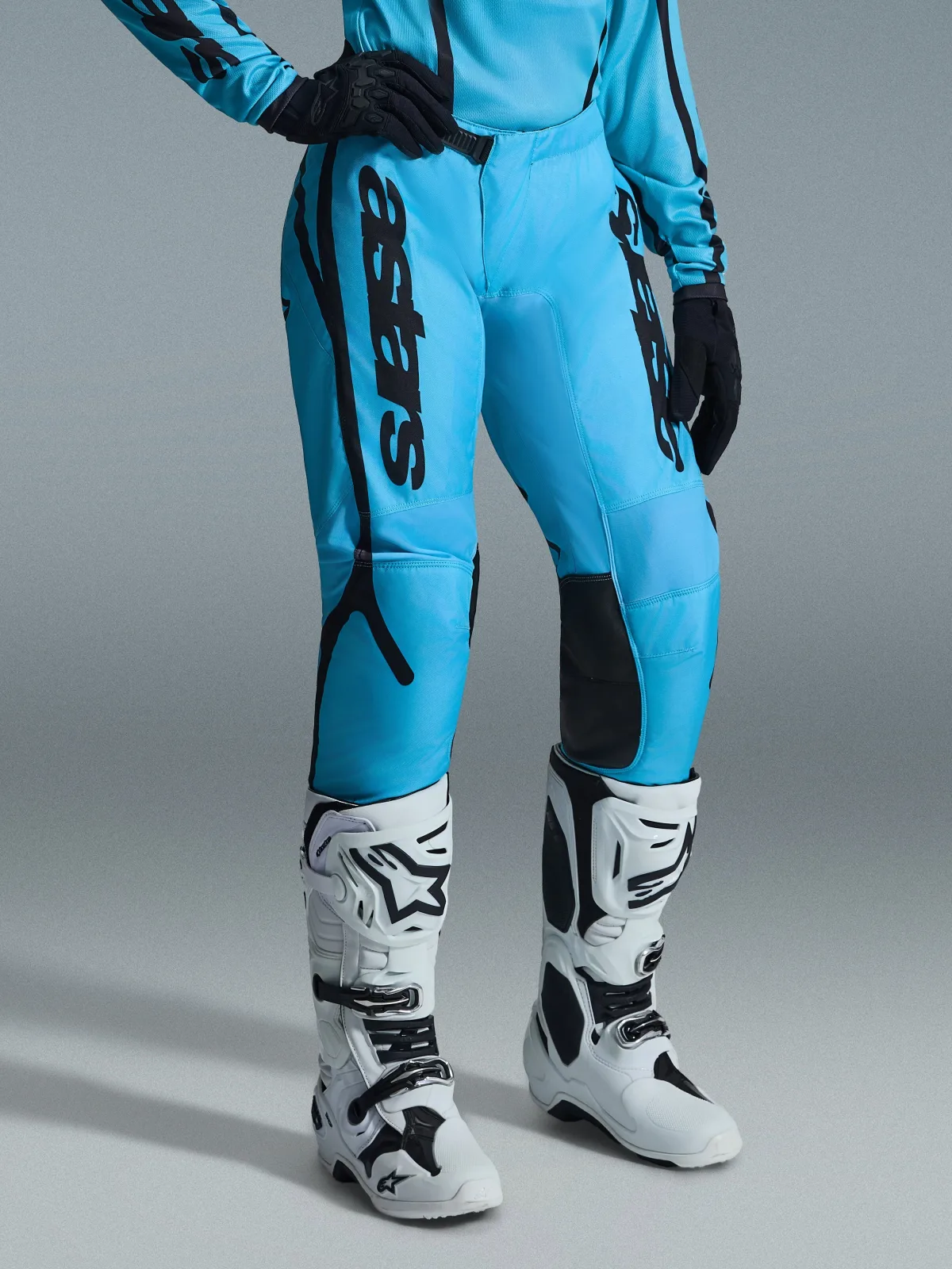 Дамски мотокрос панталон Alpinestars Stella Fluid Apex Tropical Black