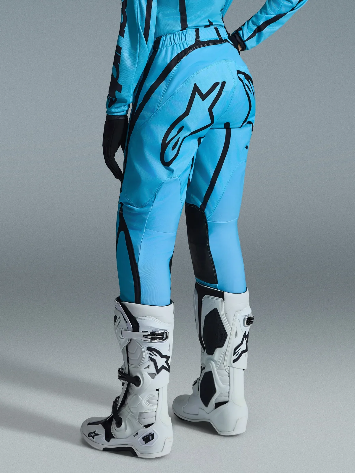 Дамски мотокрос панталон Alpinestars Stella Fluid Apex Tropical Black