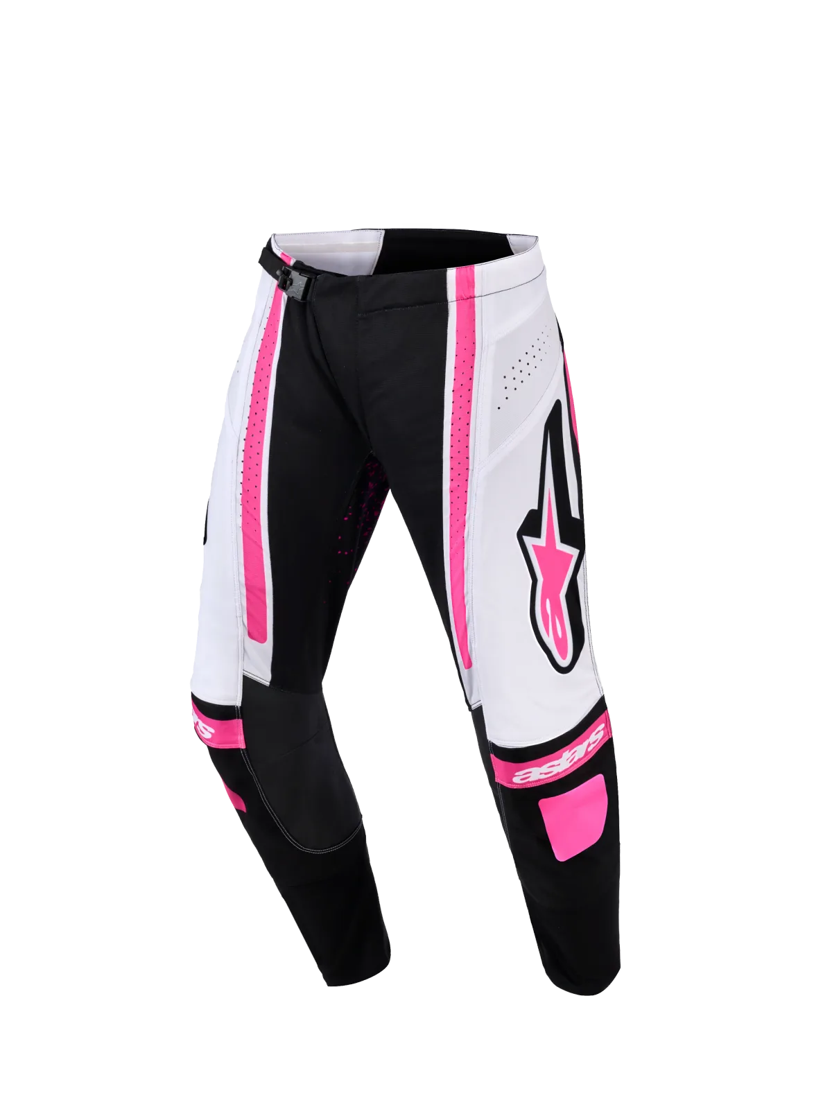Дамски мотокрос панталон Alpinestars Stella Techstar Nomur Black White Fuchsia