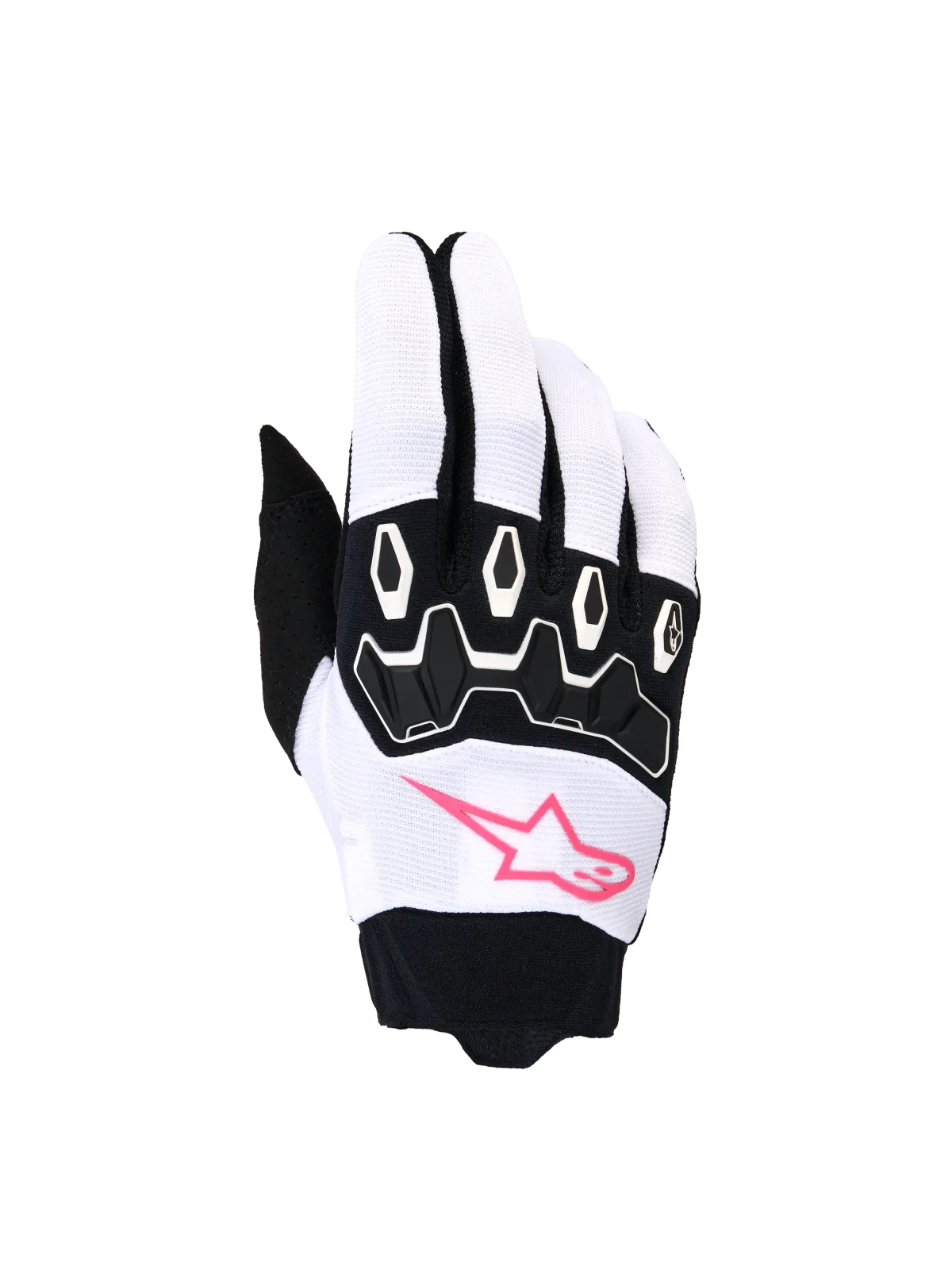 Дамски мотокрос ръкавици Alpinestars Stella Full Bore V2 White Pink Fluo Black