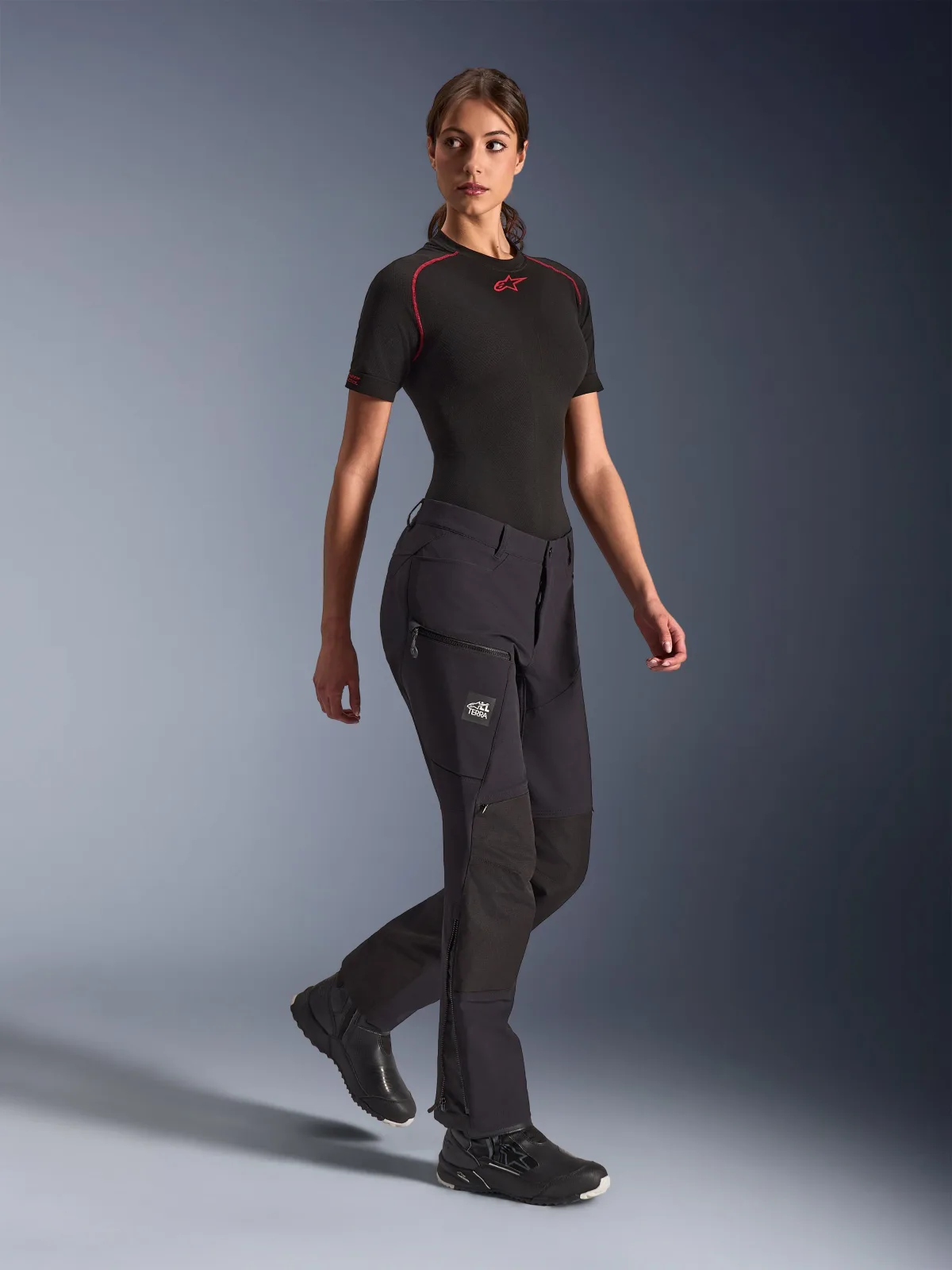 Дамски панталон Alpinestars Stella Flex-AST Explorer Black