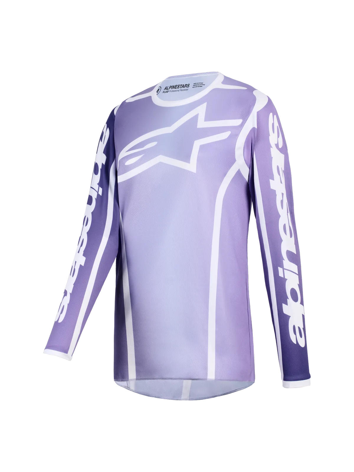 Дамско мотокрос джърси Alpinestars Stella Fluid Apex Violet White