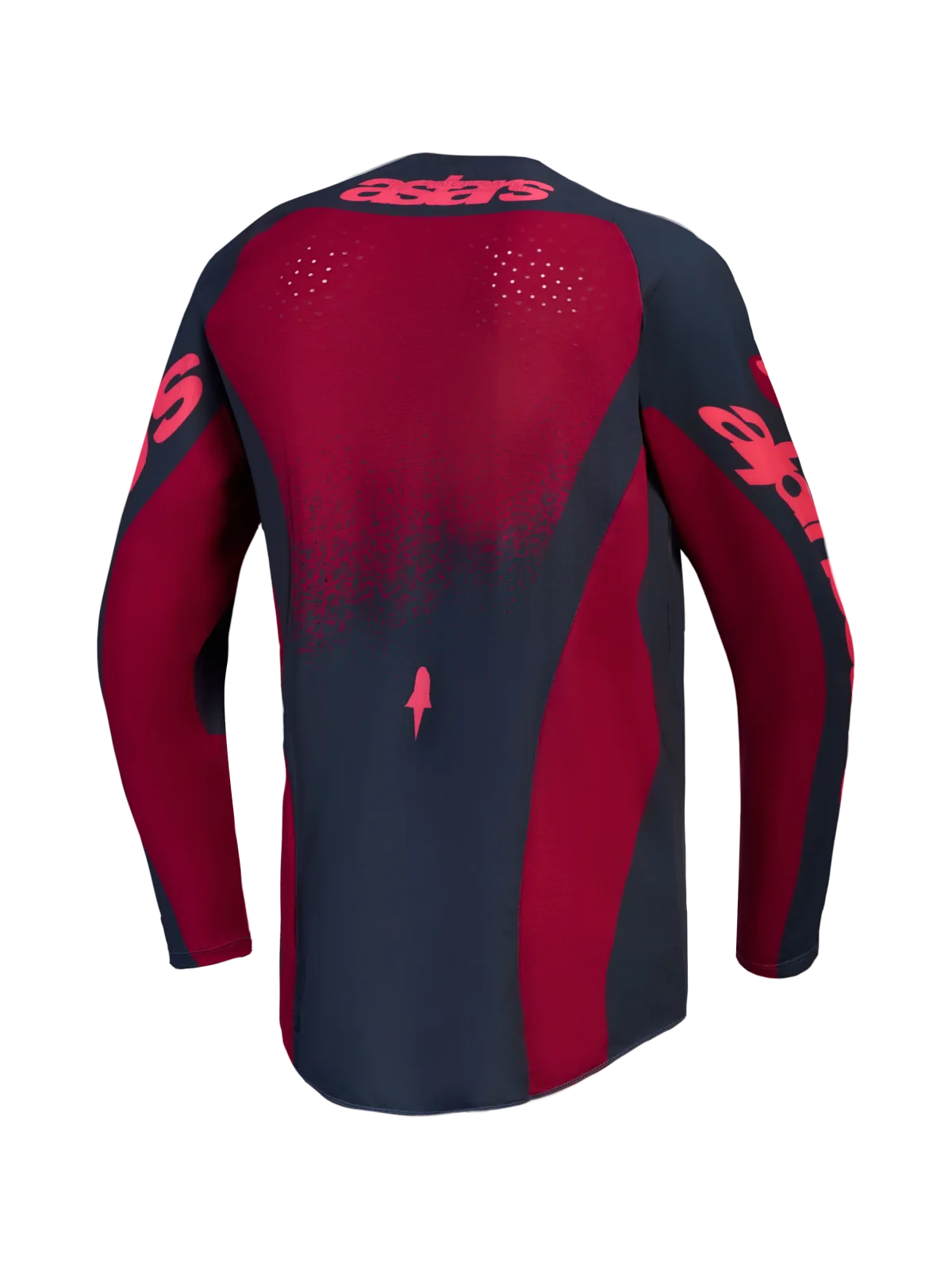Дамско мотокрос джърси Alpinestars Stella Techstar Swan Crimson Dark Gray Rouge Red