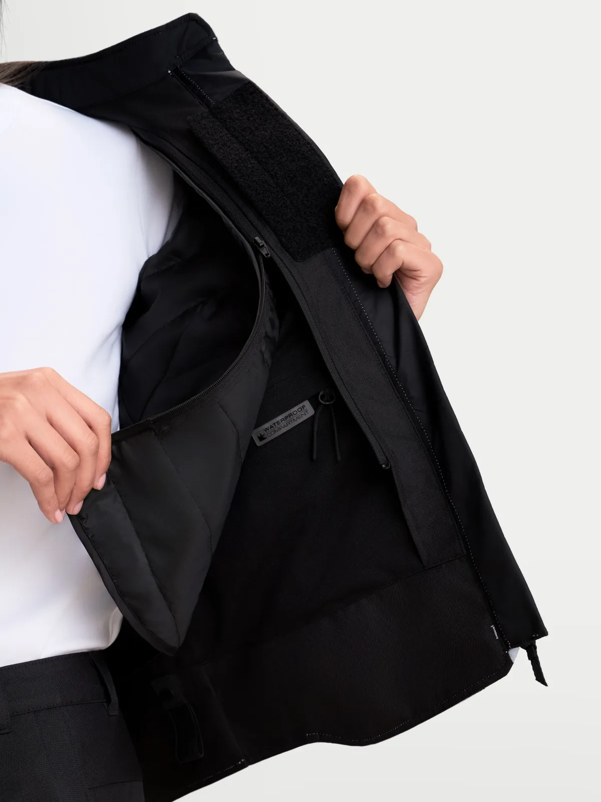 Дамско текстилно яке Alpinestars Stella C-1 Waterproof Ice Gray Black