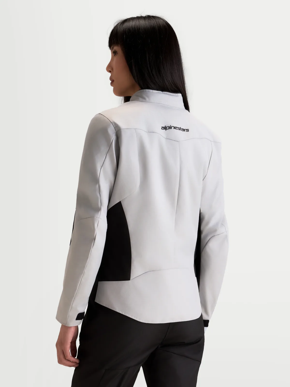 Дамско текстилно яке Alpinestars Stella C-1 Waterproof Ice Gray Black