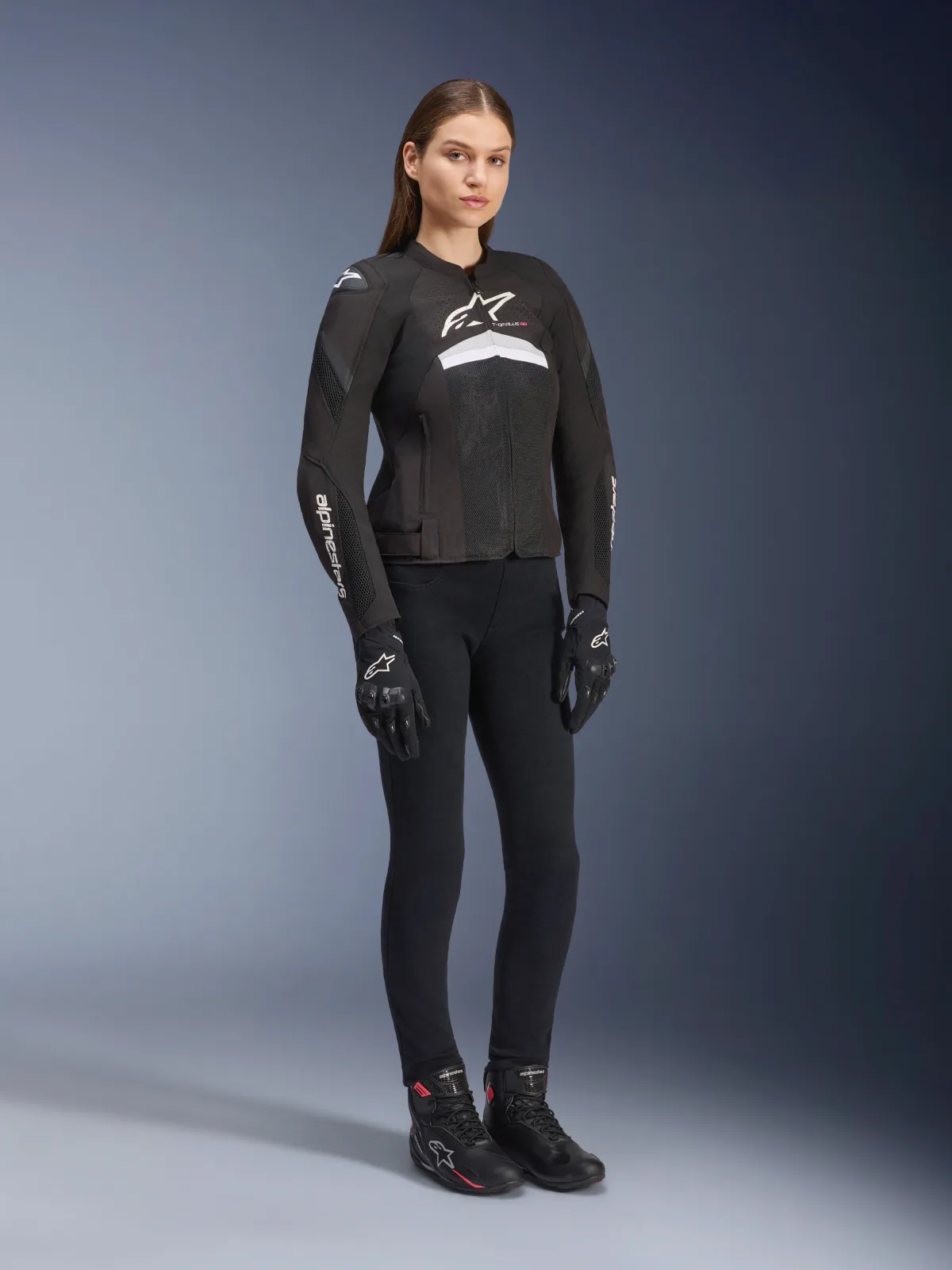 Дамско текстилно яке Alpinestars Stella T-GP Plus R V4 Airflow Black White