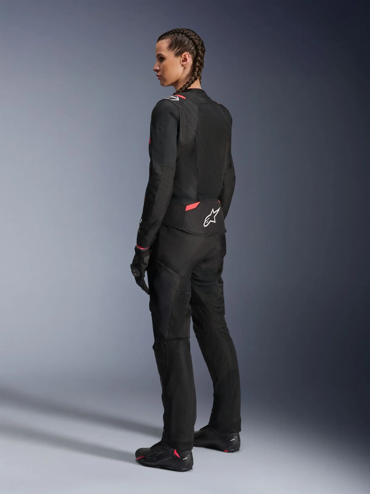 Дамско текстилно яке Alpinestars Stella T-SPS Air V2 Black Diva Pink
