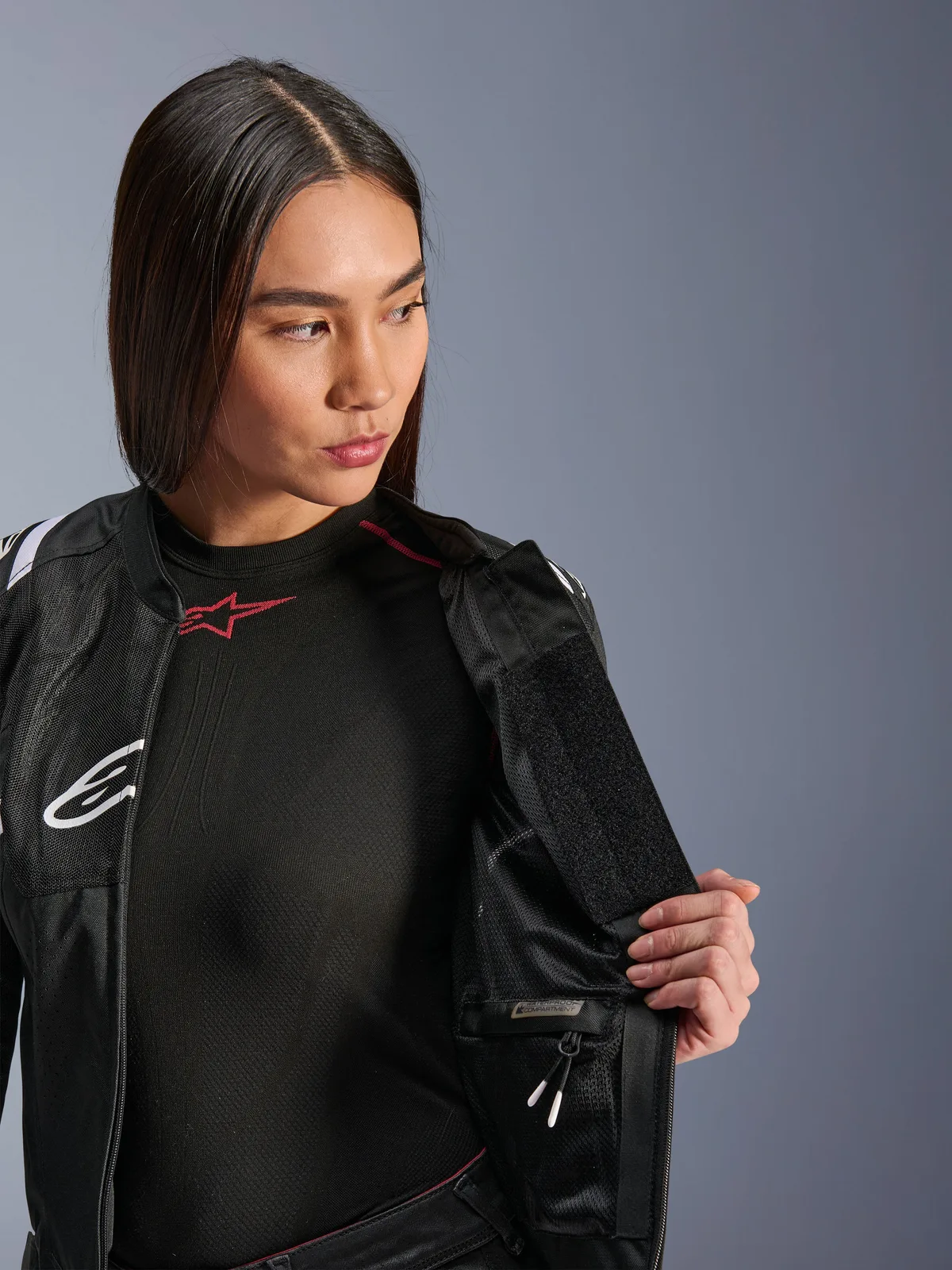 Дамско текстилно яке Alpinestars Stella T-SPS Air V2 Black White