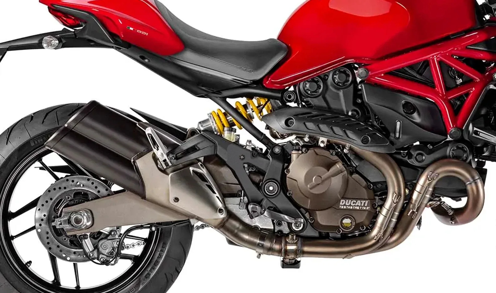 Eazi-Grip Защитно фолио Scuff Guard за Ducati Monster 1200 (2014–2021), Monster 821 (2014–2020)