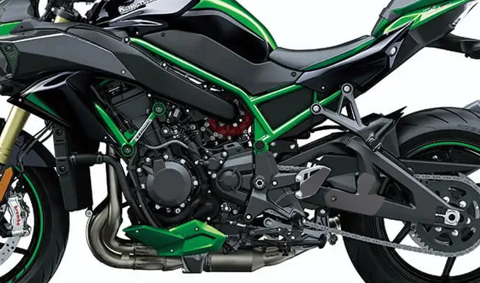 Eazi-Grip Защитно фолио Scuff Guard за Kawasaki Z H2 (2020+)