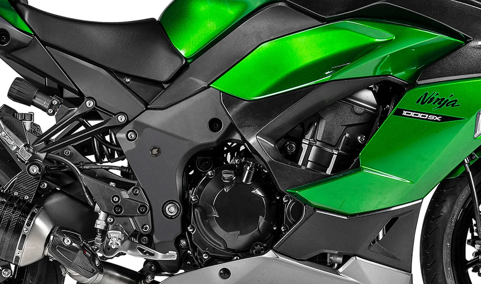 Eazi-Grip Защитно фолио Scuff Guard за Kawasaki Z1000SX (2011–2019), Ninja 1000SX (2020+)