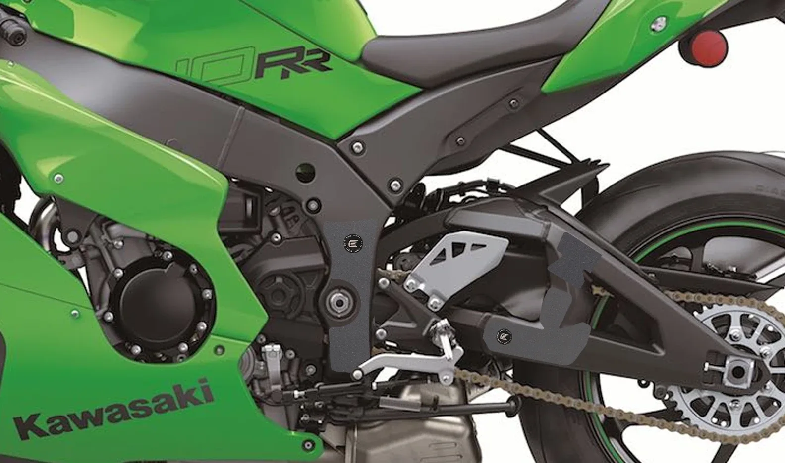 Eazi-Grip Защитно фолио Scuff Guard за Kawasaki ZX-10R (2011–2024), ZX-10RR (2021–2024)