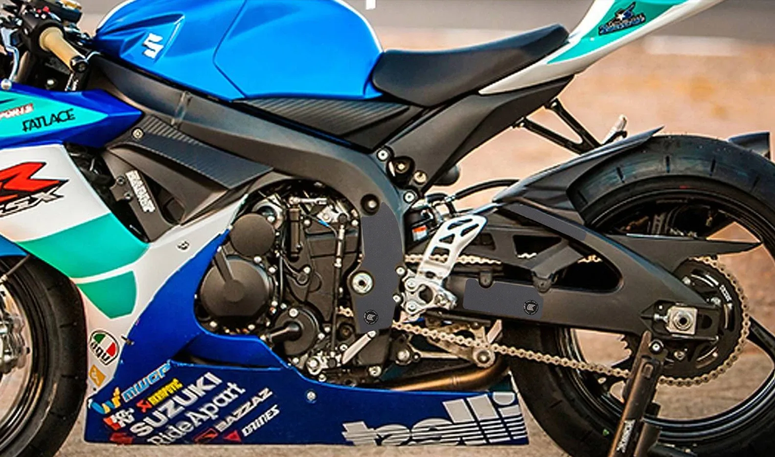 Eazi-Grip Защитно фолио Scuff Guard за Suzuki GSX-R 600 (2011+), GSX-R 750 (2011+)