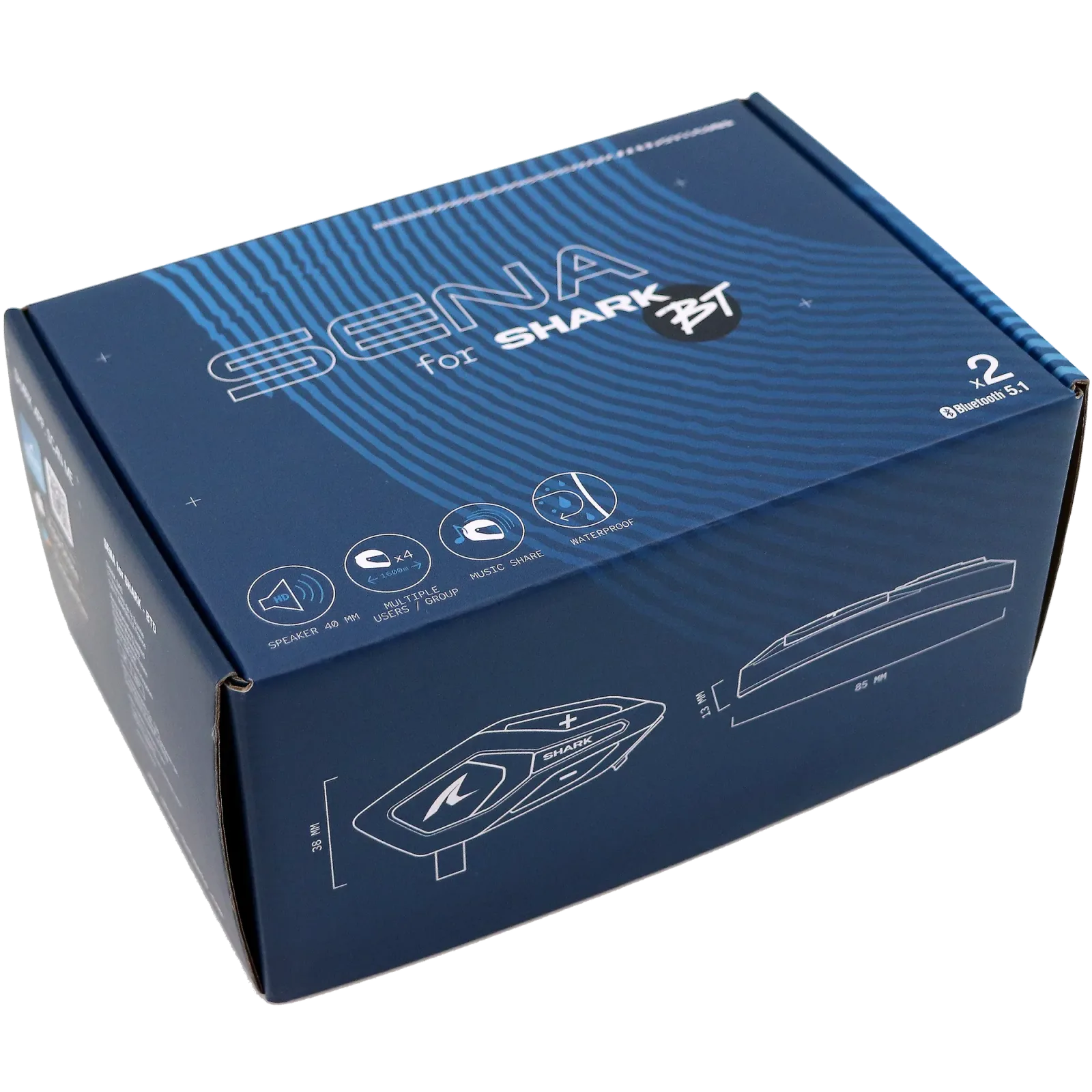 Интерком SENA за Shark Bluetooth Duo (2 бр.)