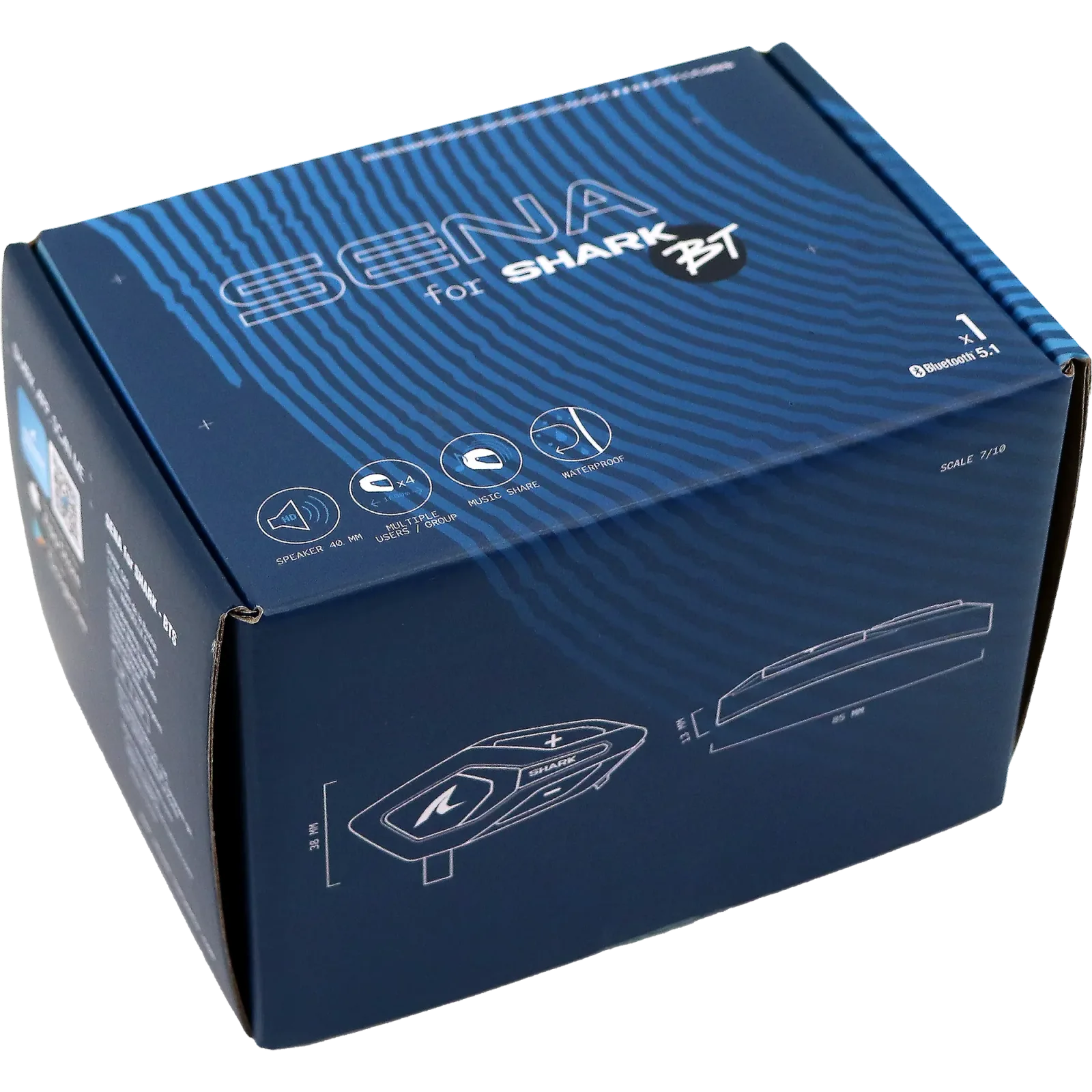 Интерком SENA за Shark Bluetooth Single