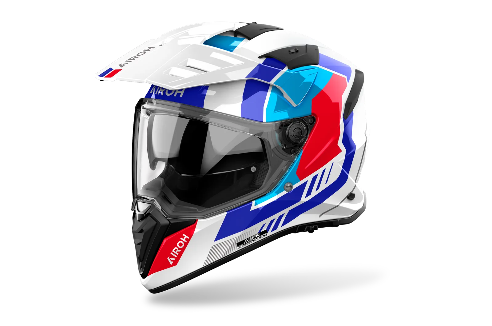 Каска Airoh Bandit Horn White Gloss