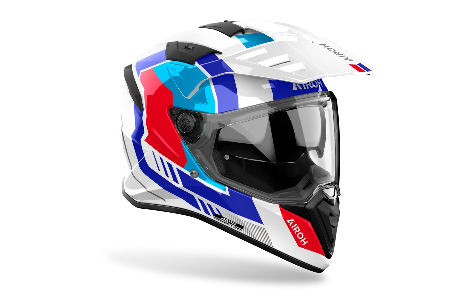 Каска Airoh Bandit Horn White Gloss