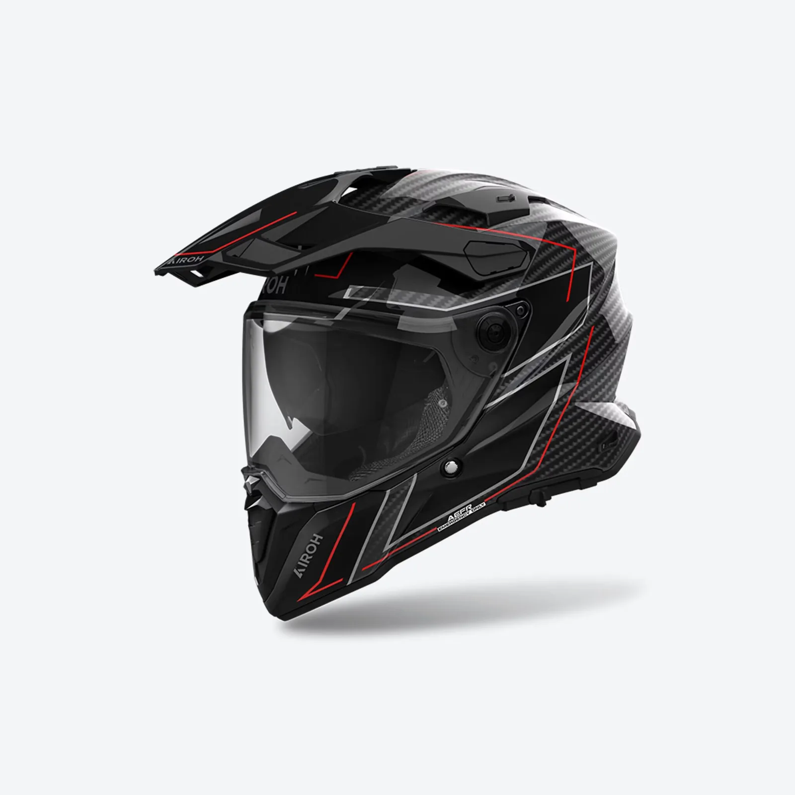 Каска Airoh Commander 2 Carbon Stylish Gloss
