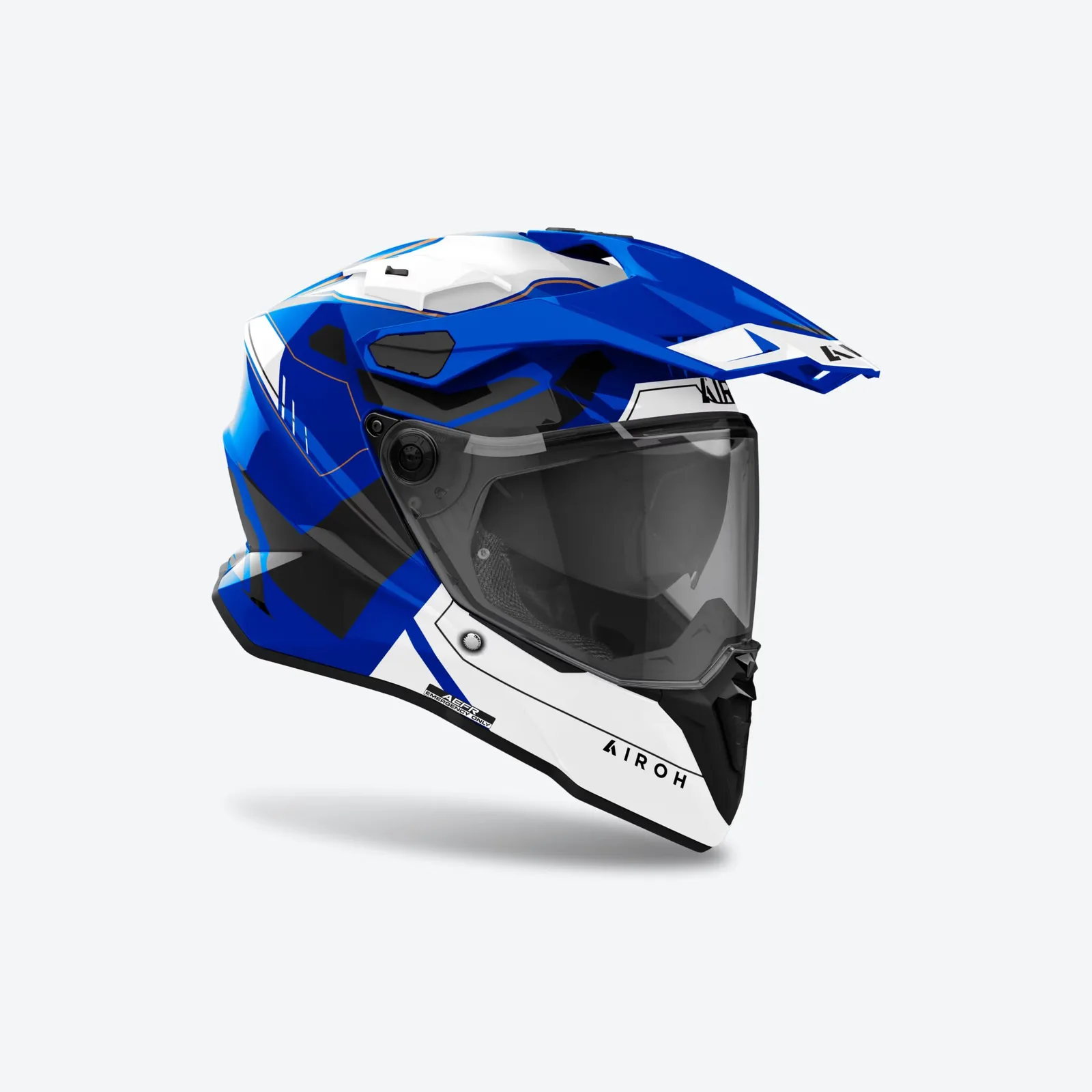 Каска Airoh Commander 2 Reveal Blue Gloss