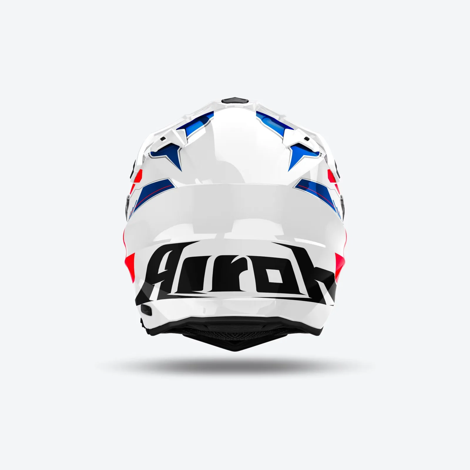 Каска Airoh Commander 2 Reveal Blue Red Gloss