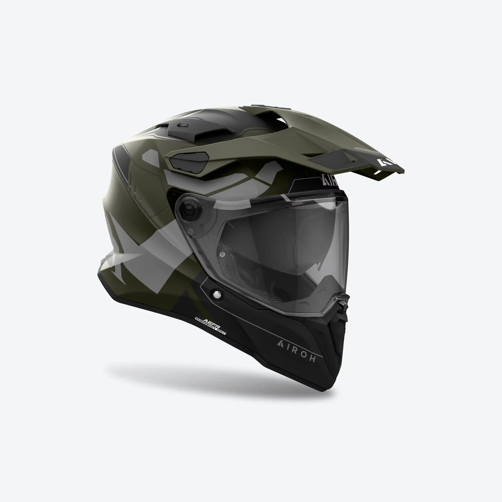 Каска Airoh Commander 2 Reveal Military Green Matt