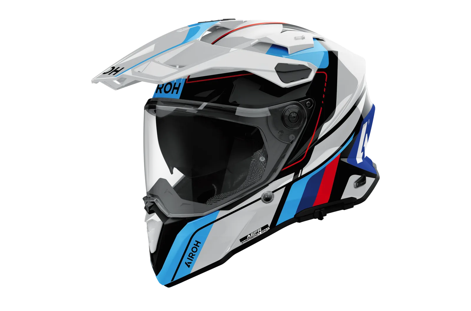 Каска Airoh Commander 2 Skip White Red Gloss