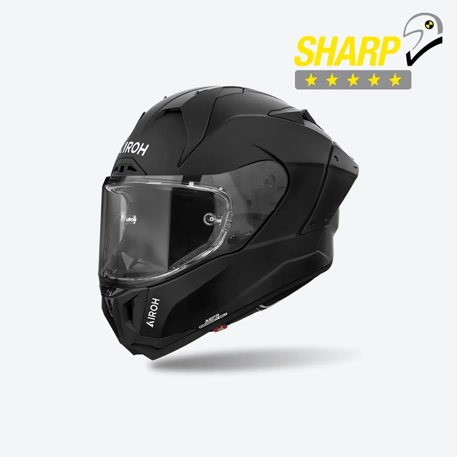 Каска Airoh GP 800 Color Black Matt
