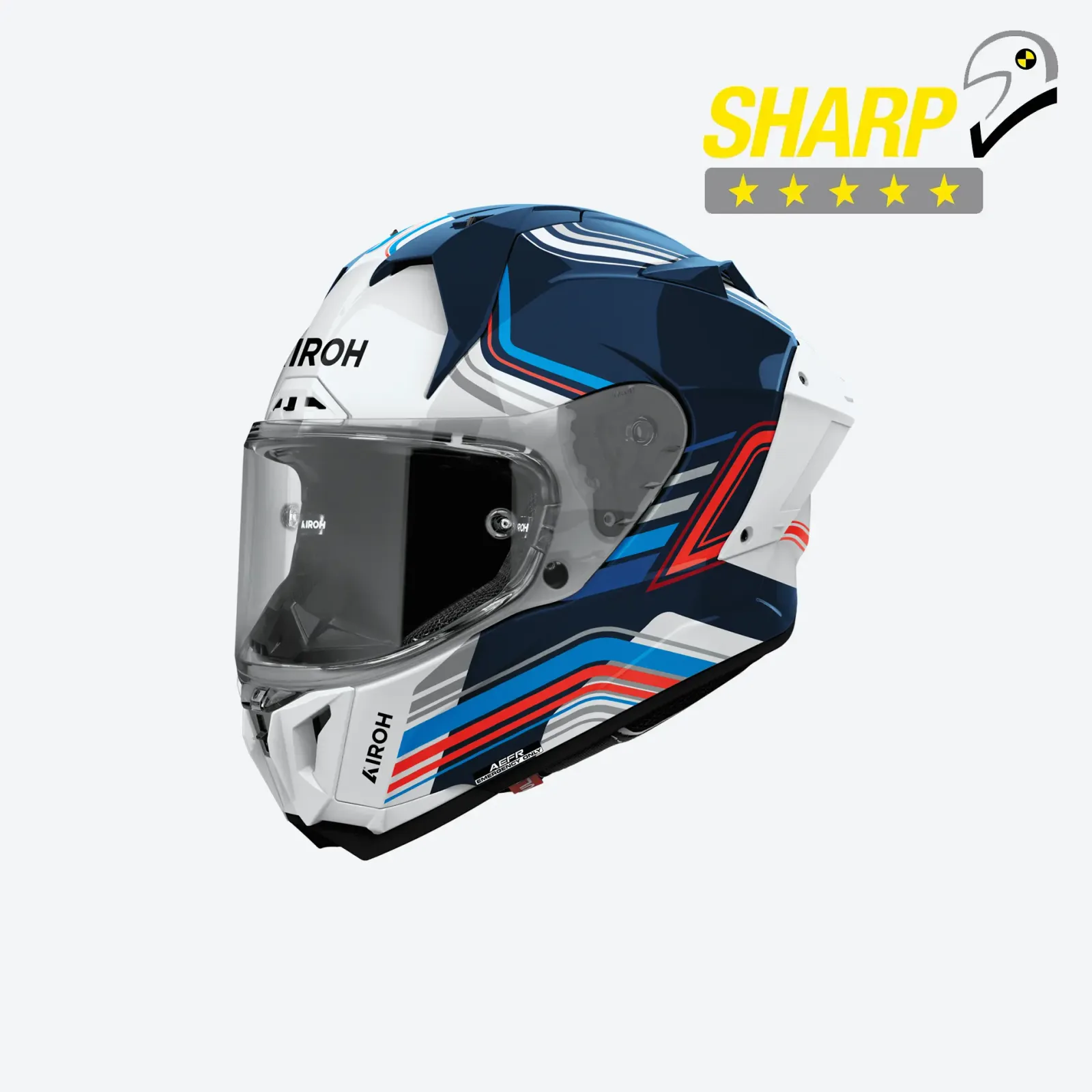 Каска Airoh GP 800 Hurricane Gloss