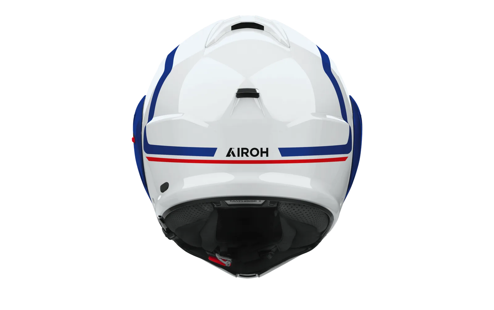 Каска Airoh Mathisse II Genius Blue Red Gloss