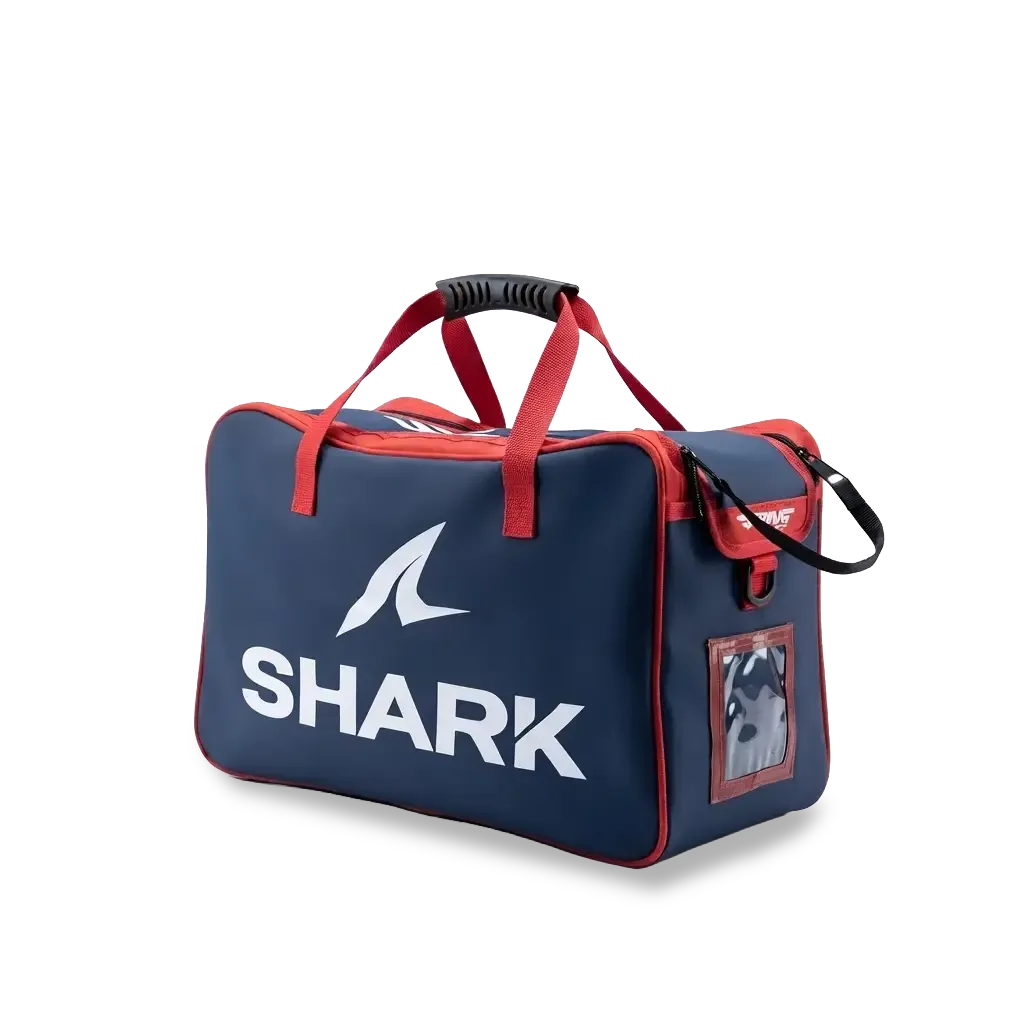 Каска Shark Aeron GP Speed-Vib Carbon Blue Red