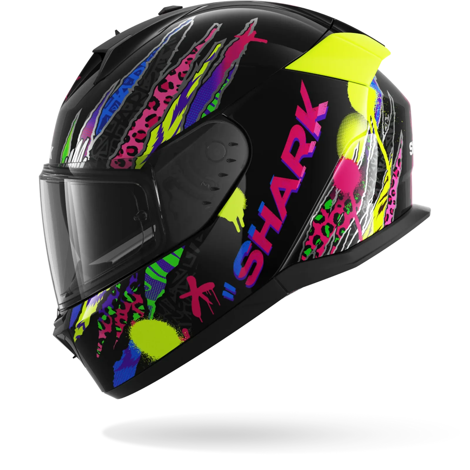 Каска Shark D-Skwal 3 Fawn Black Violet Yellow