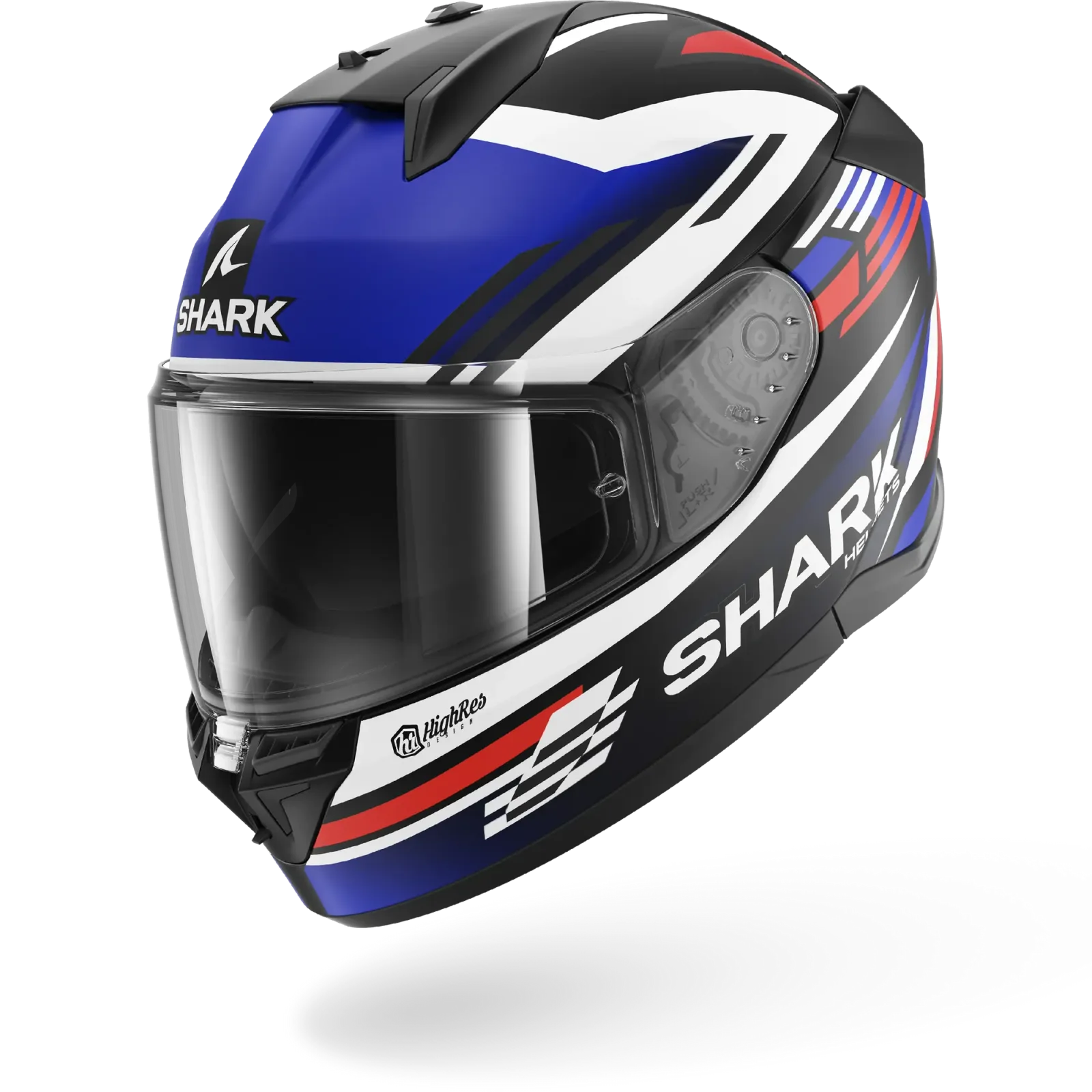 Каска Shark D-Skwal 3 Firstlap Black Blue Red Mat